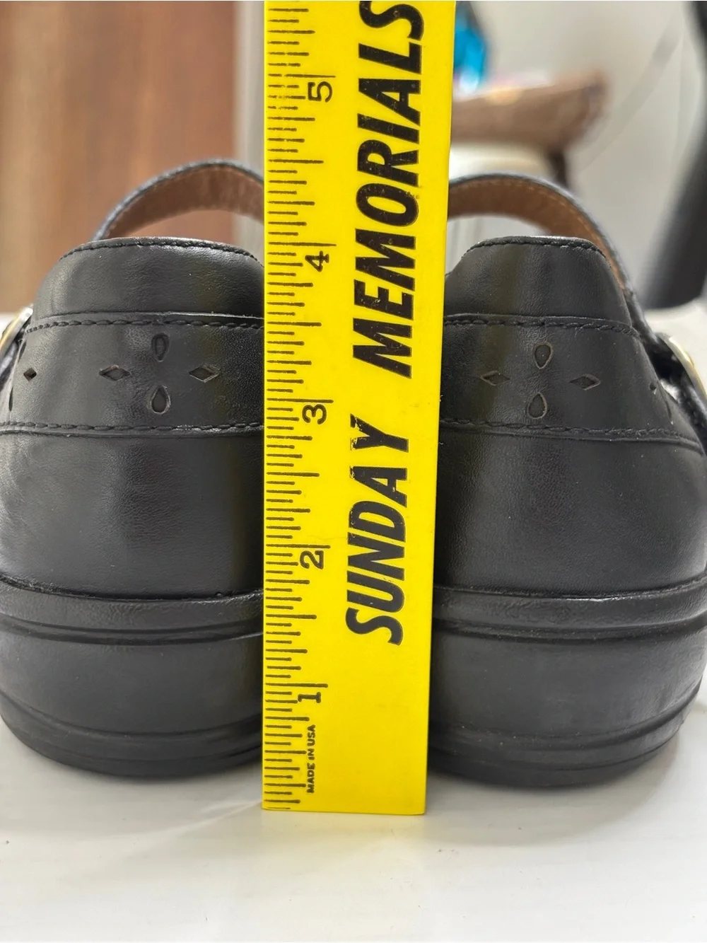 Dansko Mathilda Womens Sz 39 US 8.5 / 9 Black Leather Mary Jane Slip On shoes
